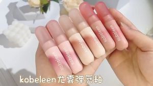 Kobeleen 6 Color Lip Mud Liquid Lipstick Moisturizing High Pigment Lip Glaze Long Lasting Velvet Matte Mist Lip Gloss