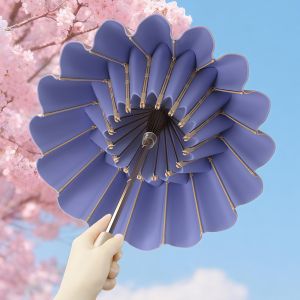Large Thick Reinforced Windproof Sun And Rain Umbrella UV Protection