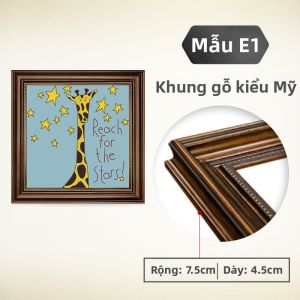 Tranh Trang Trí Động Vật Hoạt Hình Phong Cách Mỹ Cổ Điển