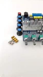 gemaudio2.1ของแท้ เปิดปิดไม่มีเสียบตุ๊บ มีของพร้อมส่งในไทย แอมป์จิ๋ว100w+50คูณ50w  บลูธูท5.0