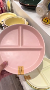 Piring Diet Sekat Premium Murah Aesthetic - Program Diet Cokker Slim