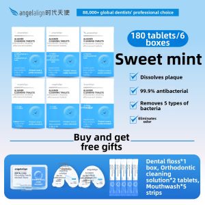 ANGELALIGN | Dental Retainer And Aligner Cleaning Oral Care Tablet for teeth retainer