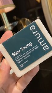 AMURA STAY YOUNG FACE WASH Sabun Wajah Mencerahkan Kulit Kusam Mencerahkan & Mengangkat Kotoran Wajah Sabun Pembersih Wajah Sabun Untuk Penghilang Flek Hitam Amura Face Wash Mengangkat Kotoran Sampai Ke Pori-Pori