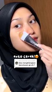 The Originote Rose B3 Brightening Jelly Mask - Masker Gel Mask Mencerahkan Gelmask Melembabkan Wajah