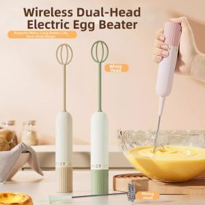 Wireless Dual Head Handheld Small Home Use Egg Beater