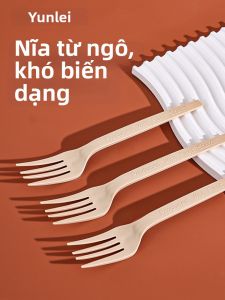 Yunlei | Food-grade Durable Corn-based Long Handle Fork and Spoon