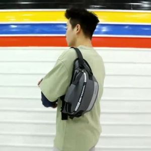 CC CONCEPT Original Waterproof Men Waist Bag Chest Bag Anti-Theft Man Sling Bag Pouch Beg Silang Beg Pinggang Lelaki