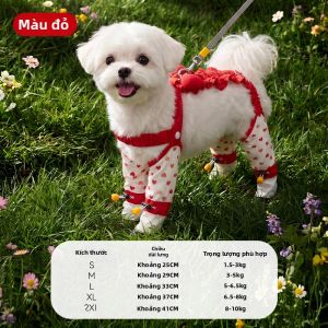 hipidog | Quần Áo Chống Bụi Chống Bẩn Chống Bùn Cỏ Cho Chó Nhỏ