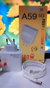 Charger OPP A59 5G Fast Charger 280W Support Fast Charging