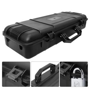 Water-repellent Hard Carry Tool Case Bag Organizer Storage BoxCamera Sealed Shockproof Safety Instrument Toolbox With Sponge