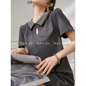 PlumJan | Đầm Công Sở Phong Cách Pháp Cổ Kiểu Dáng Đẹp