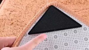 Set 4 Miếng Dán Cố Định Thảm Trải Sàn Chống Trượt Đa Năng