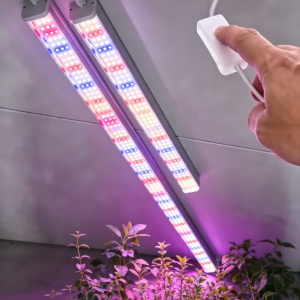 Full Spectrum LED Grow Light Tube 25W/45W AC100-265V SMD2835 Plant Growing Lamp for Indoor Plants Flowers Succulents Vegetables Seedlings Hydroponics Grow Tent with EU Plug Connectable Design