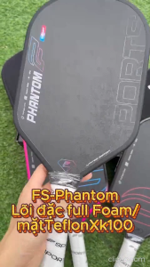 (Chính hãng) Vợt F-Sports Phantom (Lõi đặc FoamEva/Teflon XK100) Và AirForce (Thiên Công-T700/3K)