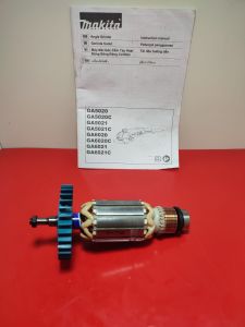 Armature Angker Mesin Gerinda Makita 5" 6" Asli GA 5020 GA 5020 GA 6020 Original