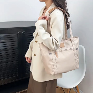 MC Large Capacity Waterproof Oxford Clothe Tote Bag For Women Student Commuter Handbag Casual Fashion Handbag