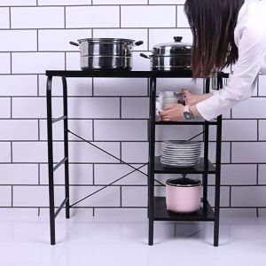 Gas Stove Stand RackGas Stove BenchStove Rack Kitchen Shelf Kitchen Organizer Gas Rack 304 Stainless Gas Stove Stand Kitchen Storage Rack Free accessories and lighters
