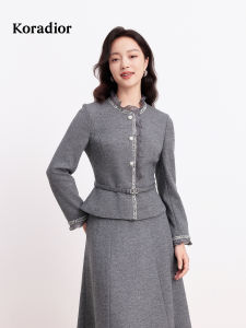 Koradior | French Vintage Commuter Wool Coat