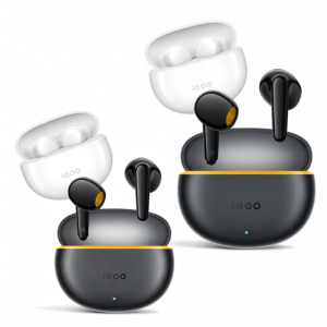 iQOO | Bluetooth 6.0 Semi-In-Ear Long Battery Noise Cancelling TWS Earphones