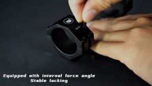 Discoveryopt 30mm tube One-Piece light weight Scope Mount ring High Precision Shockproof for 20-22MM Rail