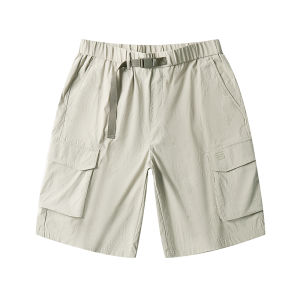 HLA | Elastic Waist Casual Shorts Men