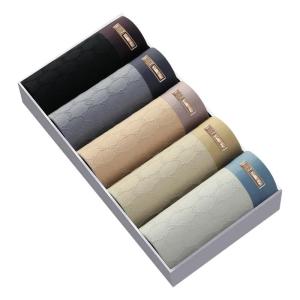 MiiOW | กางเกงบ็อกเซอร์ชายผ้าฝ้ายแท้ป้องกันแบคทีเรีย ทรงสี่เหลี่ยม ระบายอากาศได้ดี กางเกงขาสั้นทรงหลวมสบายๆ สำหรับผู้ชาย