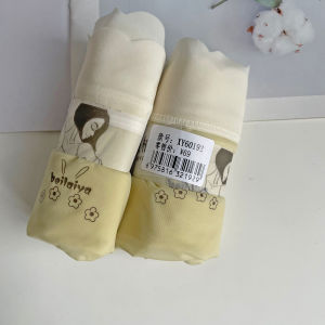 Ultra-Thin Bare Sensation 50D Summer Underwear Womens Mask Pants Silk No-Trace High Elasticity Nylon Mid-Waist Triangle Pants