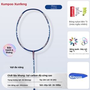 Kumpoo | Vợt Cầu Lông Đánh Tấn Công Nhẹ Dây Sợi Carbon