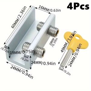 Sliding Sash Stopper Cabinet Locks Straps Doors Security Anti-theft Lock Window Sliding Door Baby Kids Child Safety Doors Lock