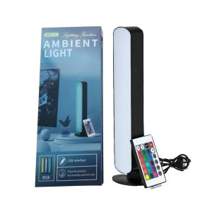 UOSU | RGB 16 Colors Ambient Light with Remote 1/2 Packs Smart LED Table Lamp for Room Gaming TV and Desktop Party Decoration Light Bar