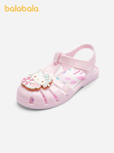 balabala Girls Sandals Soft Sole Anti-Slip Beach Shoes Summer Style