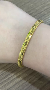 Poh Heng Jewellery 24K Bangle in Yellow Gold[Price By Weight]