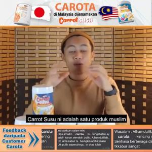 Carota Emzi Rawat Mata Dan Minda Carrot Susu Asli 270g