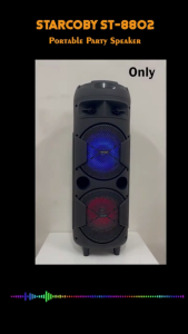 Starcoby ST-8802 5800W TWS Wireless Karaoke Potable Party Speaker Starcoby St 8802 Soundbar Karaoke Astros Karaoke Radio Karaoke Starbie Starby - Lazada