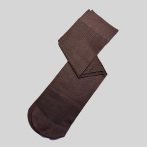 Tất Dài Nam Họa Tiết Sọc Siêu Mỏng Gợi Cảm Bằng Nylon Thoáng Khí Thấm Hút Mồ Hôi Tất Cao Đến Đầu Gối Dùng Trong Nhà