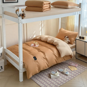 JoynCleon | Pure Cotton Four-Piece Set Homely Solid Color