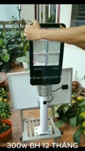 Đèn Pha Đường Năng Lượng Mặt Trời 300w 396 Hạt Led Cao Cấp