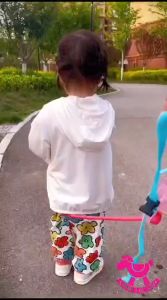 Mainan backpack water gun DINO / giraffe jerapah mainan pistol air tas