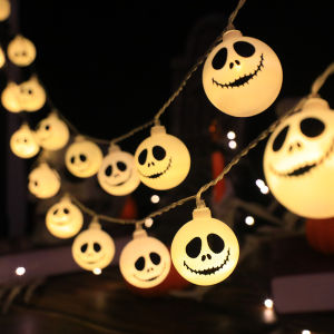 2025 Halloween Grimace String Lights Indoor Battery/Usb Operated Hanging Lamp For Home Decor Christmas Festival Light 302