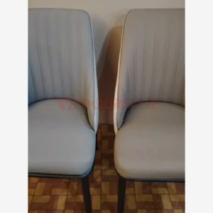 Vedourstyle Anti-Scratch Leather Dining Chair Kerusi Makan Designer Chair Cafe Restaurant Chair餐椅