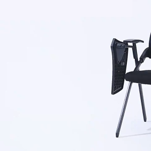 Study Chair Folding Chair Office Training Chair with Writing Board Desk Chair Integrated Tutoring Class Chair Mesh Backrest Spong Cushion Student Small Table and Chair Writing Teaching Chair