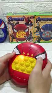 Mainan anak Pop It Hero Avangers Animal Viral / Mainan Anak Quick Push Game Pop IT dll