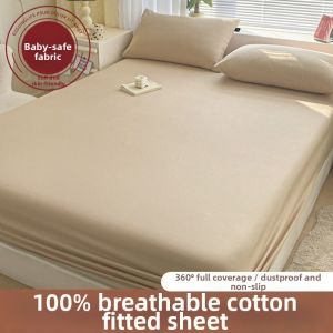 KAMONI | 100% Cotton Full Mattress Protector for Dorm Beds