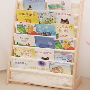 📦 จัดส่งจากกทม 📦 นวางหนังสือ, ไม้แท้ และเครื่องด้านล่าง book shelf สำหรับเด็ก ชั้นหนังสือ และชั้นวางหนังสือเด็ก