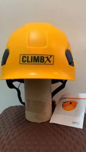 Helm Safety Proyek Climbing X Murah - Safety Helmet Climbing X Kuning