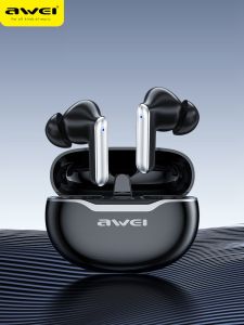 Awei T50 Wireless Bluetooth Stereo Headphones HIFI Sound Effect Low Latency Comfortable Wearing True Wireless Deep Bass