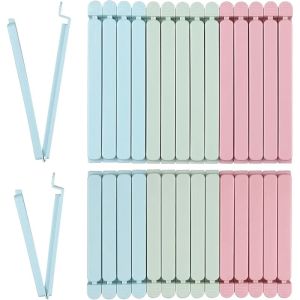 10 Pack Sealing Clip Bag Plastic Bag Sealing Clips Snack Bag Plastic Sealing Clip 4.7 Inches& 6 Inches