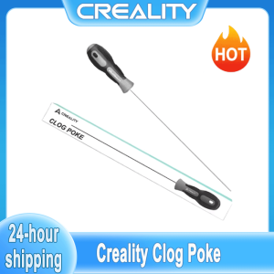 Creality | Creality Clog Poke 3D Printer Nozzle Cleaning Kit for 1.75mm Filament Nozzles Φ1.5mm L210mm Needle Clean Hotend 3d Printer Part