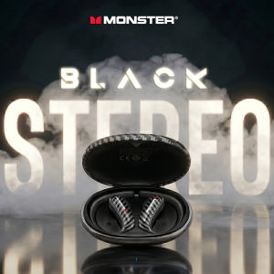 Monster | Monster MAXSTAR MQO37 OWS Ear Hook Earphones 360° Stereo Wireless Bluetooth 6.0 Headphone IPX5 Waterproof TWS Sports EarBuds