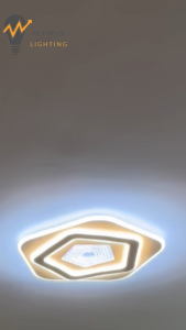 Living room lamp 2025new style light luxury rectangular ceiling lamp modern starry sky bedroom Mi home smart whole house lighting